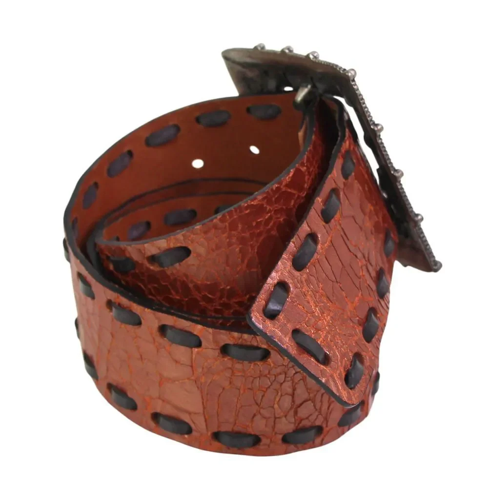Fabio Corti CRACKLE BRONZE REAL LEATHER 2